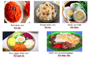 Vietnamese daily food